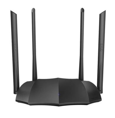 China New Tenda AC8 Wifi Broadband 2.4G/5G AC1200 Wireless Router Dual Band Repeater With High Gain 5*6dBi Antennas Wider Coverage for sale