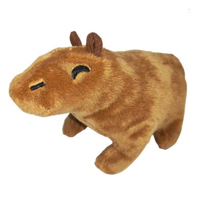 China Plush IN STOCK Soft Cute Kawaii Cartoon Plushie Stuffed Toy Capybara Rodent Plush Stuffed Animal Toys For Children for sale