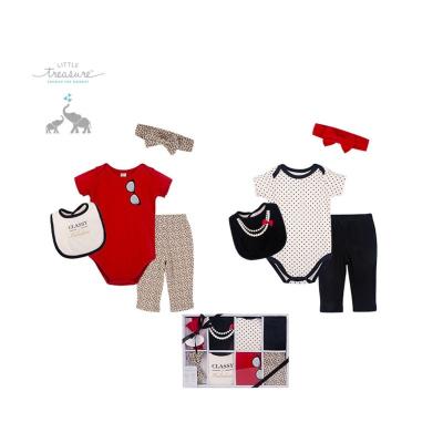 China Small Set 8 PK - Full Body Comfotable Treasure Apparel Gift Clothes for no. baby cotton fabric newborn 77015 for sale