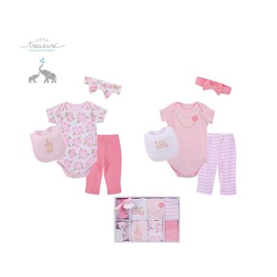 China Comfotable Little Treasure Clothing Gift Set - 8 PK Infant Baby Full Body Clothes No. 77014 cotton fabric for sale