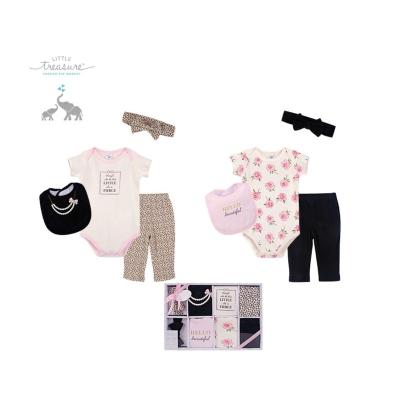 China Comfotable Little Treasure Clothing Gift Set - 8 PK Babies Whole Body Clothes No. 77013 cotton fabric for sale