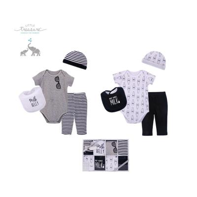 China Comfotable Little Treasure Clothing Gift Set - 8 PK Newborn Baby Full Body Clothes No. 77012 cotton fabric for sale