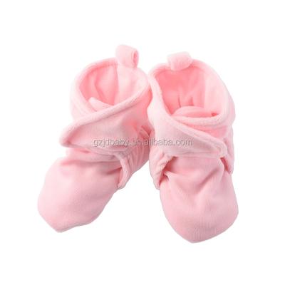 China Baby soft shoes baby polyester winter style cotton walkers boots for boys and girls children's products No.54801 wholesale for sale