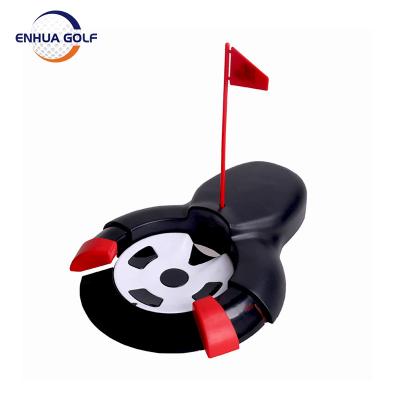 China Automatic Golf Putting Cup With Ball Return Automatic Golf Putting Cup Indoor Golf Putting Trainer Golf Equipment Putter Training for sale