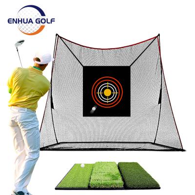 China Factory wholesale price durable high quality portable folding golf chipping net and golf hitting practice for sale