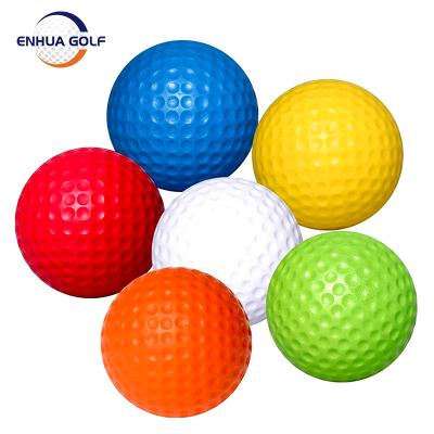 China Golf Set Customized Printing Logo Golf Ball High Quality PU Personalized Blue Practice Personalized Golf Balls for sale