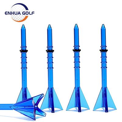 China Eco-friendly 83mm Plastic Crown Claw Golf Tees for sale