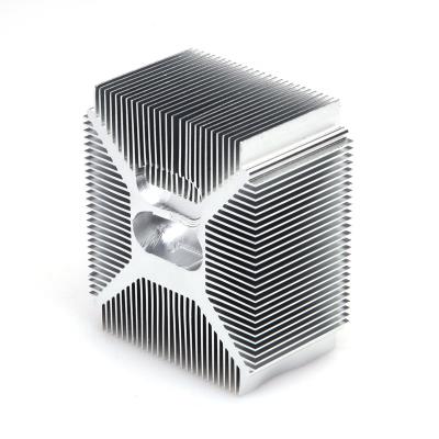 China High Precision CNC Heatsink Aluminum CNC Milling Milling Lathe Turning Radiator for sale