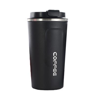 China Sustainable Factory Wholesale Vacuum Coffee Color Black 380ml Disposable Gift Cups for sale