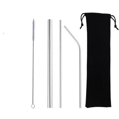 China Viable Wholesale Amazon Hot Sale Metal Gold Stainless Steel Straw for sale