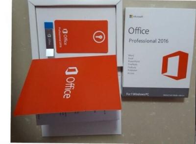 China Microsoft office 2016 professional Retail  new brand full package for sale