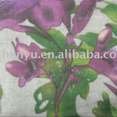 China 100% rayon anti-static veil printed fabric for sale