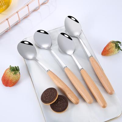 China Sustainable Custom Cutlery Set Dessert Spoons Fruit Fork Chopsticks Party Flatware Set for sale