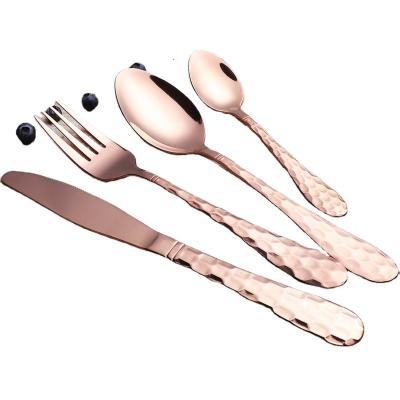 China Sustainable Gift Set Stainless Steel Flatware Sets 24 Pics Spoon Cutlery Sets for sale