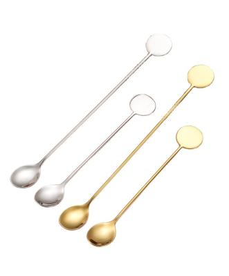 China Sustainable Wholesale Spoon Gold Mini Serving Spoons Bar for sale