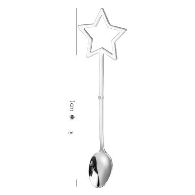 China Viable Star Spoon Moon And Fork Set Stainless Steel Serving Spoon Guangdong for sale