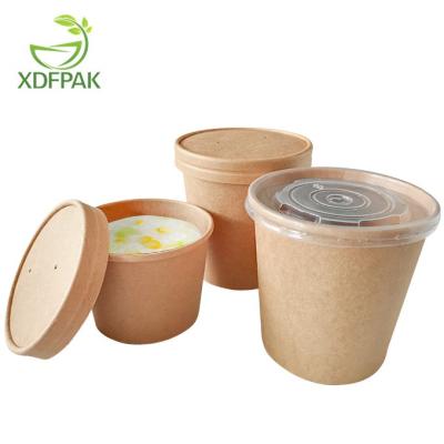 China Disposable /Recyclable/Biodegradable Custom Printed 8oz Takeout Food Container For for sale