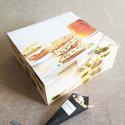 China Disposable Customized Paper Box Packaging For Cakes for sale