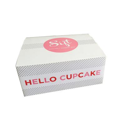 China Large Birthday Disposable White Cake Box for sale