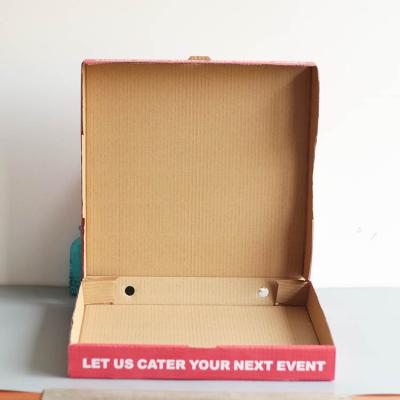 China Custom Large Disposable 16 Inch Cardboard Disposable Pizza Box for sale