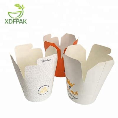 China Disposable Noodle Paper Boxes for sale