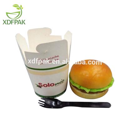 China Eco-friendly Multi-specification Disposable Pasta Carton Food Packaging and Noodles Food Packaging Sample-Taking Box for sale