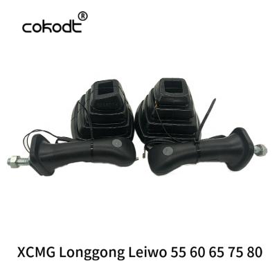 China Building Material Stores Xugong Longgong Leiwo 55 60 65 75 80 Rexroth Lever Grip Dust Sleeve Excavator Rubber Accessories for sale