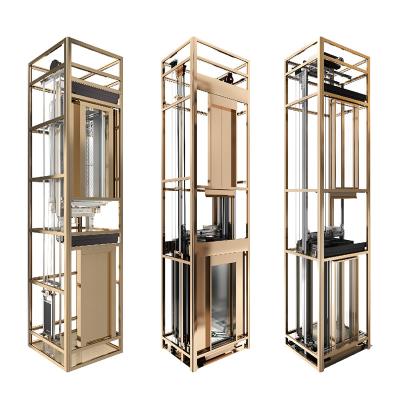 China HOMEKA modern hous elevator with new designed traction villa lift household elevator home small residential elevator for sale