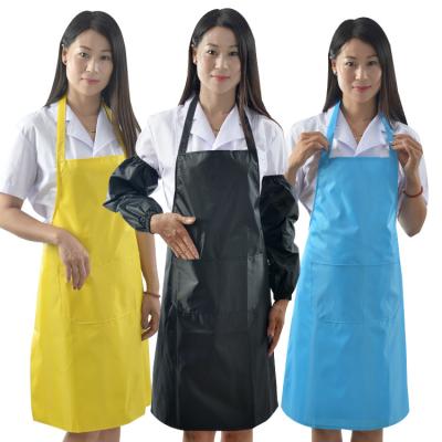 China Delantal anti amistoso de la prenda impermeable TPU del trabajo del aceite de Eco para la industria alimentaria en venta