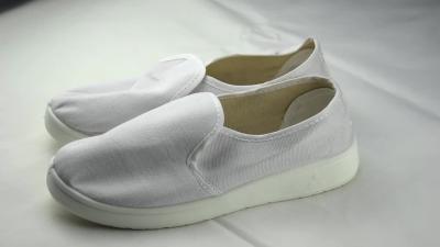 China Statisches ESD-PU-Cleanroomschuhantisegeltuch bequeme esd-Schuhdesigner-Sicherheitsschuhe zu verkaufen