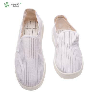 China La lona Esd de la PU Outsole aprobó los zapatos, industria alimentaria blanca de los zapatos de seguridad en venta