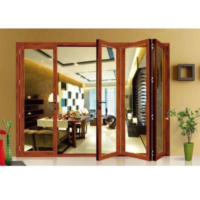 China Interior French Economic European Design Aluminum Folding Doors for sale