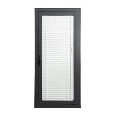 China OEM Magnetic Interior Residential Modern Aluminum Casement Screen Blind Window for sale