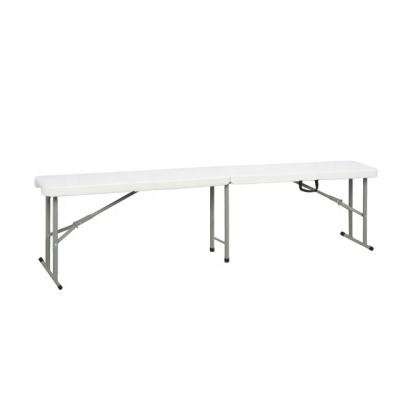 China HDPE Folding Modern Portable 6FT Bench With Carry Handle for sale