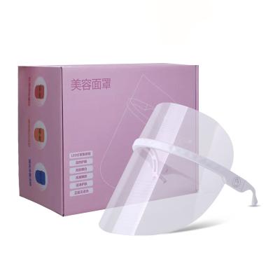 China Beauty Facial Instrument Fight Acne Mask Cleaning Instrument Can See By Beauty Instrument Color Light Mask Spectrometer for sale