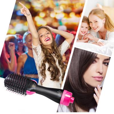 China 2021 Best Hot Selling Car Ionic Comb Ceramic Hair Dry And Wet Flat Iron 3 IN1 for sale