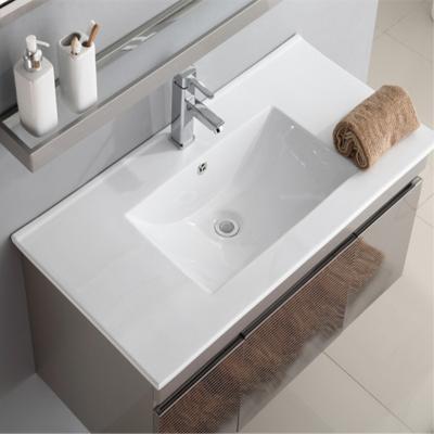 China Tarpul Eight Bathroom Ceramic Sink Various Sizes Hotel Cabinet Modern Rectangular Ceramic Wash Basin Prices à venda