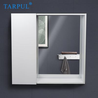 China Modern Hot Selling Wall Mounted European Single Door Bathroom Cabinet Dressing Table Mirror Cabinet Te koop