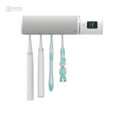 China Wall-Mounted Drilling Sterilizer Box Portable Toothbrush Sterilizer Battery Charging Toothbrush Sterilizer UV-C Disinfection + UV-C Dryer Led for sale