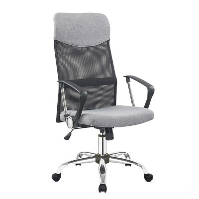 China sedia (height) ufficio adjustable swivel turning high back office chairs with armrest lumbar support computer chair for sale