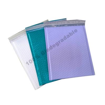 China Shock Resistance Bubble Mailing Padded DVD Wraps Poly Bubble Biodegradable Postage Wraps Metallic Bubble Packaging Customized for sale