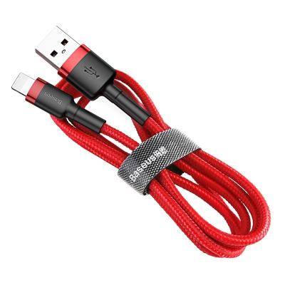 China Baseus IOS cafule USB Cable for IP 2.4A Fast Lightning Fast Charging Cable for Apple iPhone for sale