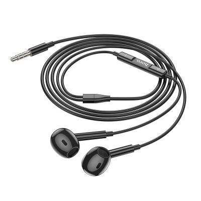 China In-Ear HOCO M92 Plumelet Wire Controlled Headphones With MIC 3.5mm Plug Universal Earphone With Cable for sale