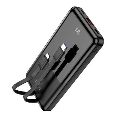 China Fast Power Bank LED Display HOCO Q9 Shell PD20W+QC3.0 Power Bank Charge 10000mAh Wholesale Customization for sale