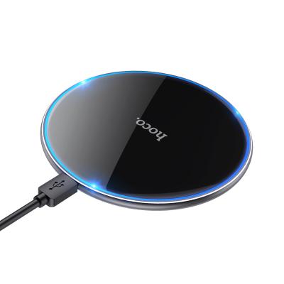 China HOCO CW6 pro 15W Mobile Phone Easy Charging Fast Wireless Charger Suitable for Apple Android Mobile Phone Fast Charging Wireless Base for sale