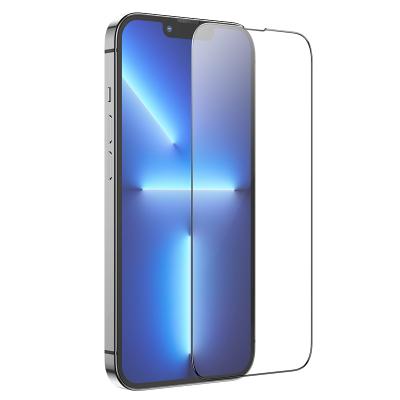 China Suitable for ip13/14proMax HOCO easy stick box HD full screen tempered glass suitable for Apple 13/14ProMax mobile phone screen protector wholesale for sale