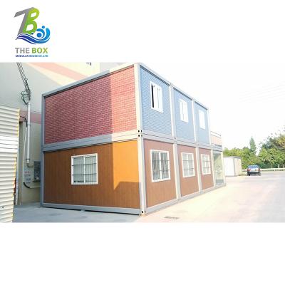 China Modern Cheap Fast Installation 20ft Stackable Prefab Container Homes for sale