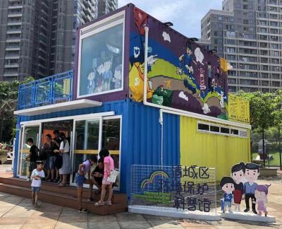 China House 40ft Retrofit Shipping Container Office Container Housing Building for sale