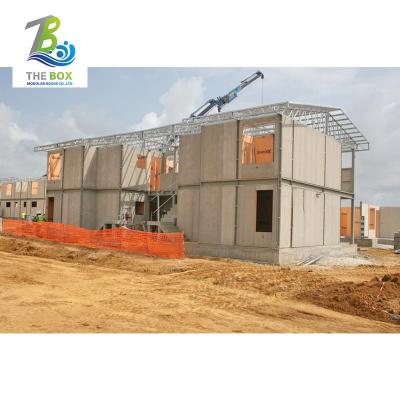 China Steel Structure Modern House Light Low Price Prefab House For Sale for sale