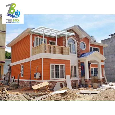 China Modern Luxury Prefab Villa Container House Modern Luxury Manufactured Living House for sale